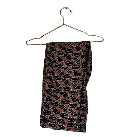 Ann Taylor Navy and Orange Devin Fit Trousers Size 10 - Picture 4 of 9